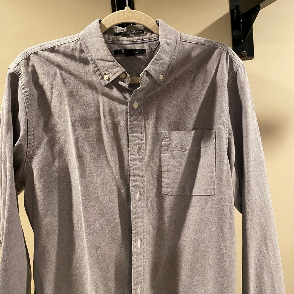 Grey dress shirt